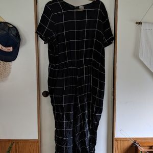 Asos Curve check jumpsuit